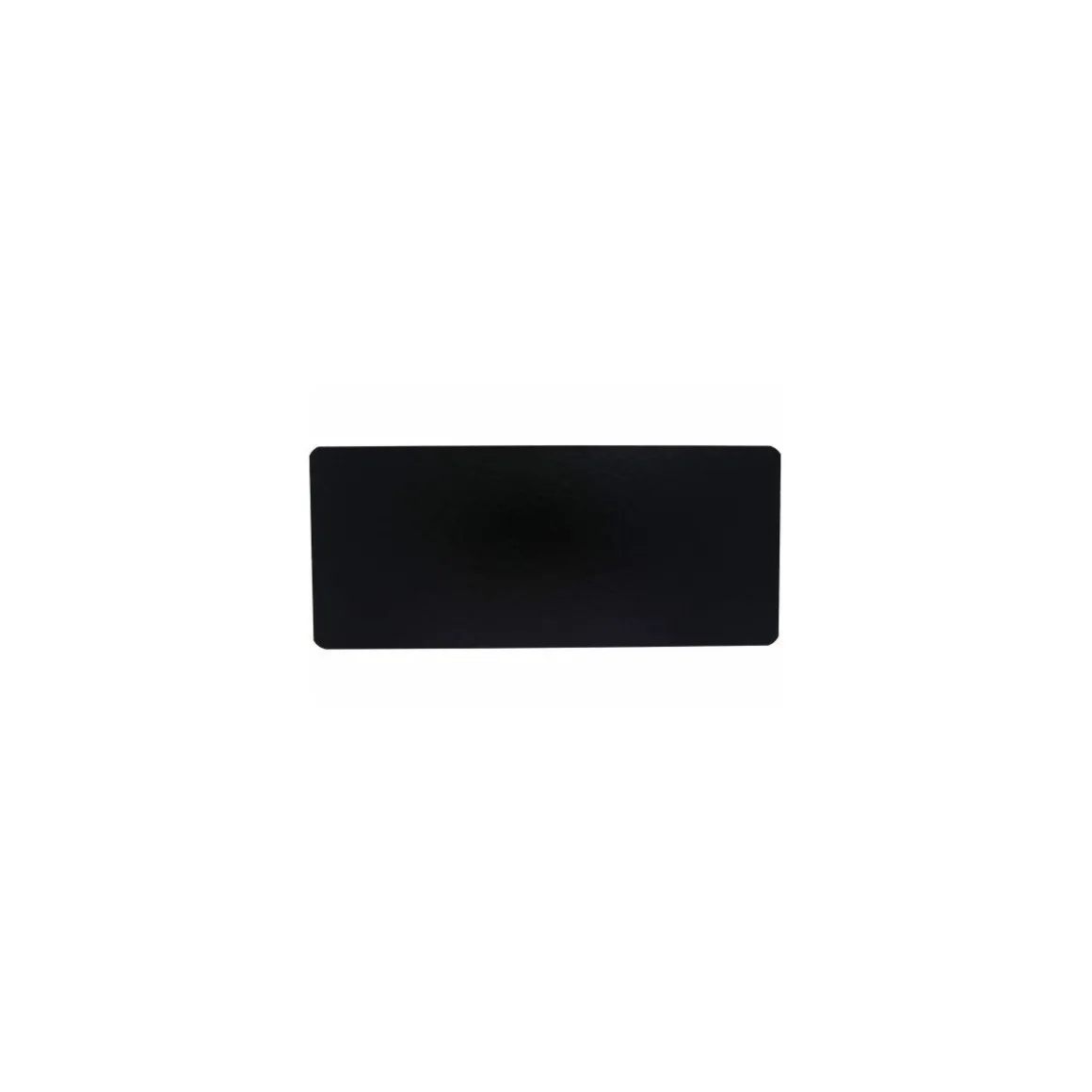 Plaque angles arrondis or/noir 750 g 20 x 65 cm - par 25