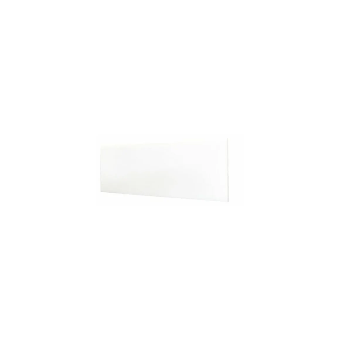 Plaque blanche PEHD 150 x 70 x 2,5 cm