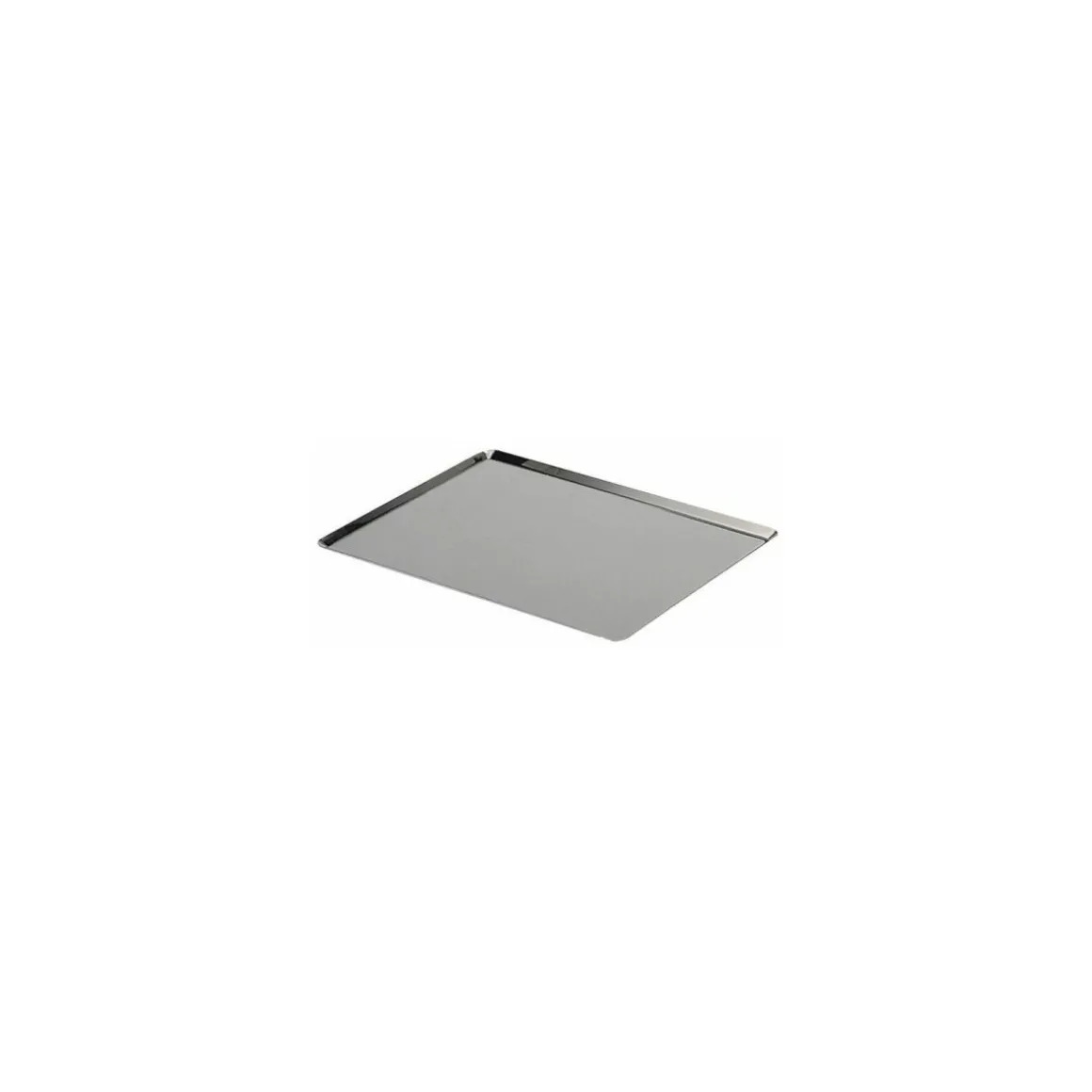 Plaque à bords pinces inox GN1/1 53 x 32,5 cm
