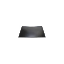 Plaque à bords pinces tôle acier noire GN 1/1 53 x 32,5 cm