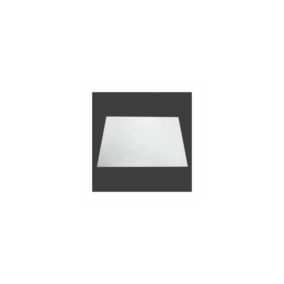 Plaque carton blanche pour traiteur format 59,2 x 39,5 cm - par 100