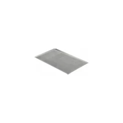 Plaque perforée à bords pincés 40 x 30 cm