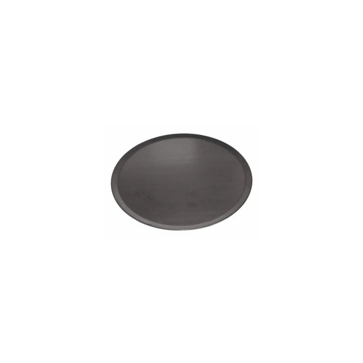 Plaque ronde tôle bleuie ø 26 cm