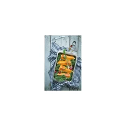 Plaque à rôtir aluminium à anses tombantes 45 x 32 x 7 cm