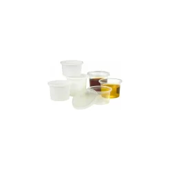 Plastipot transparent 10 cl - par 100