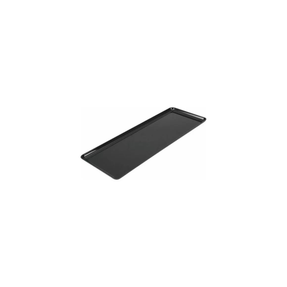 Plat ABS noir 58 x 22 x 2 cm