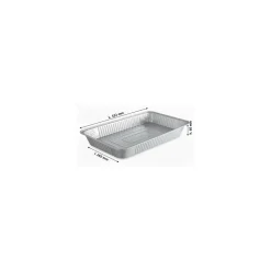 Plat aluminium GN 1/2 3500 ml - par 100