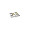 Plat angles arrondis inox 82 x 26 x 4 cm