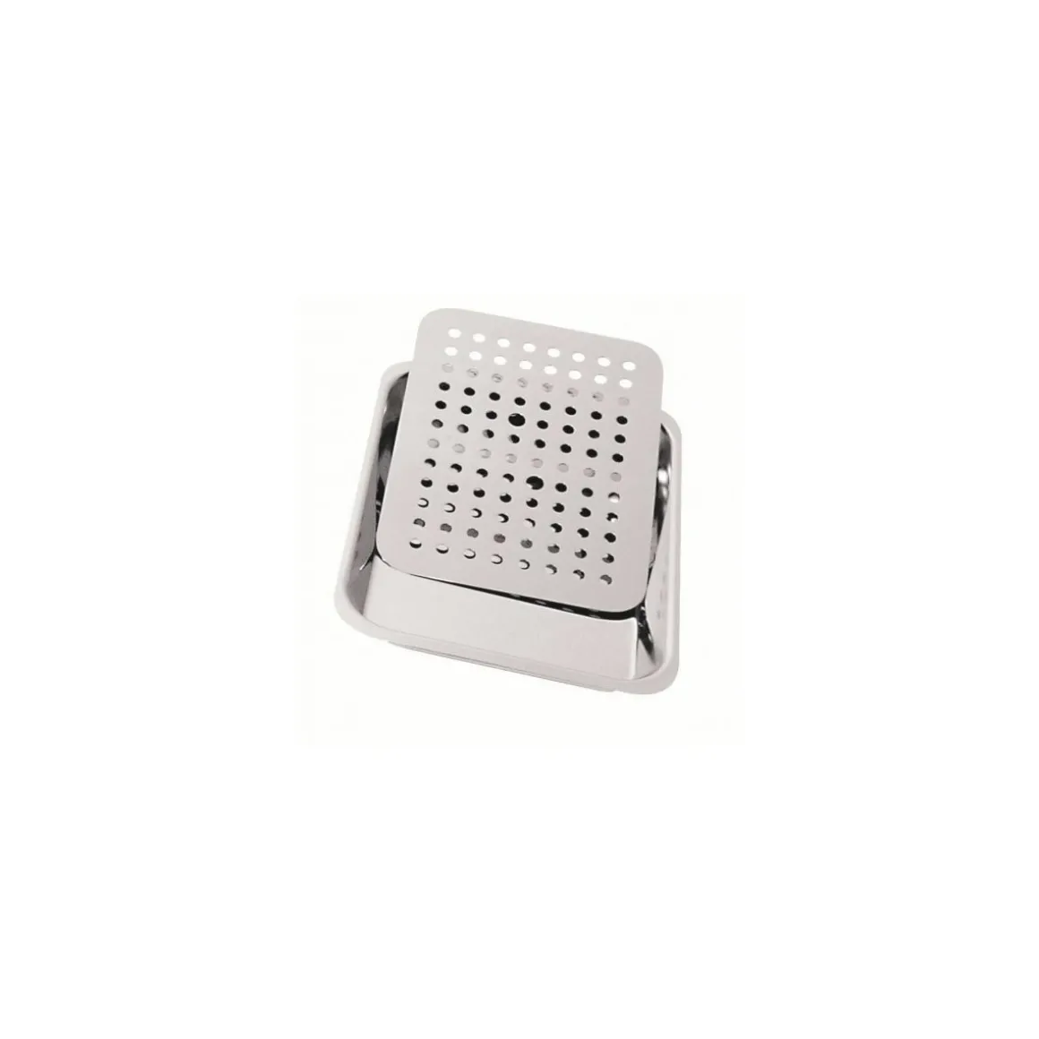 Plat boucher inox 32,5 x 23,5 cm