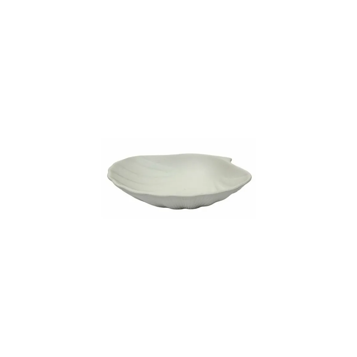 Plat coquille St Jacques céramique non émaillée 80 cl - par 16
