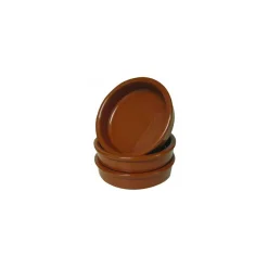 Plat à crème brulée terre cuite ø 13cm - par 12