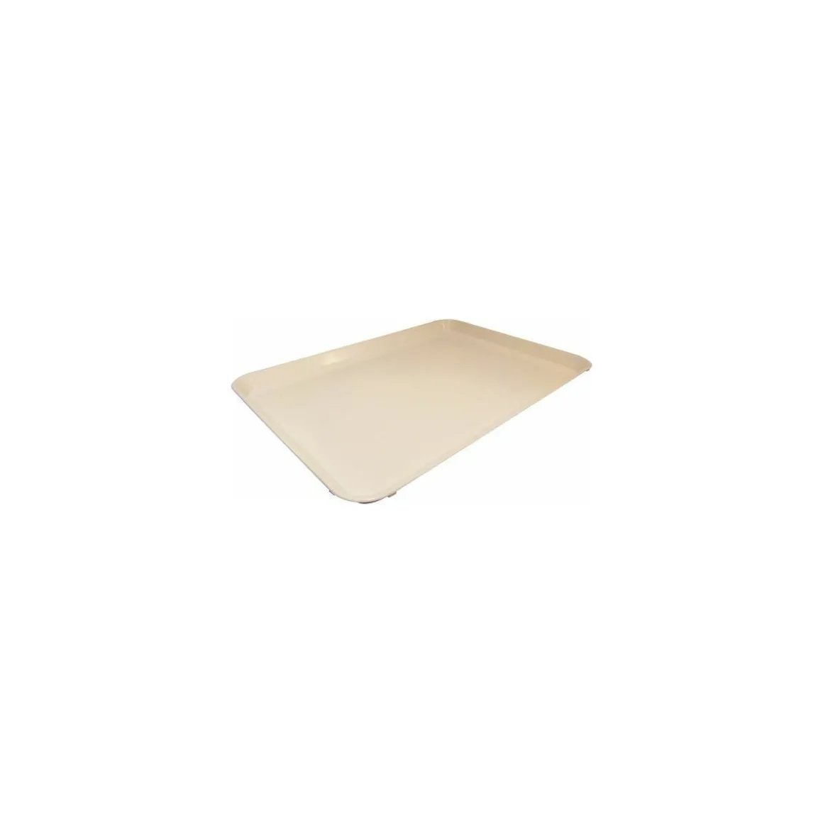 Plateau ABS blanc 58 x 41 x 2 cm