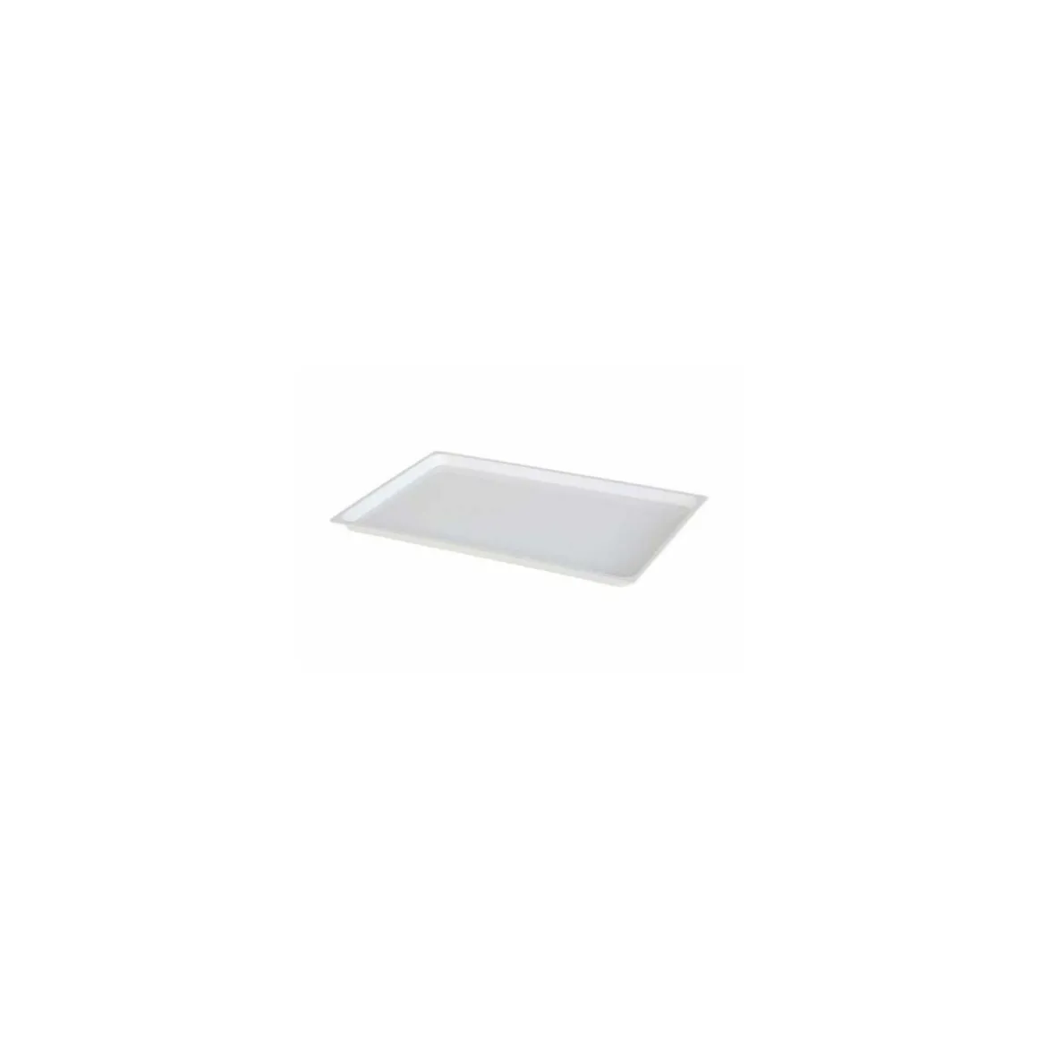 Plateau ABS blanc 60 x 40 x 2 cm