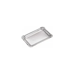 Plateau à ballotine argent 20 x 13 cm - par 100