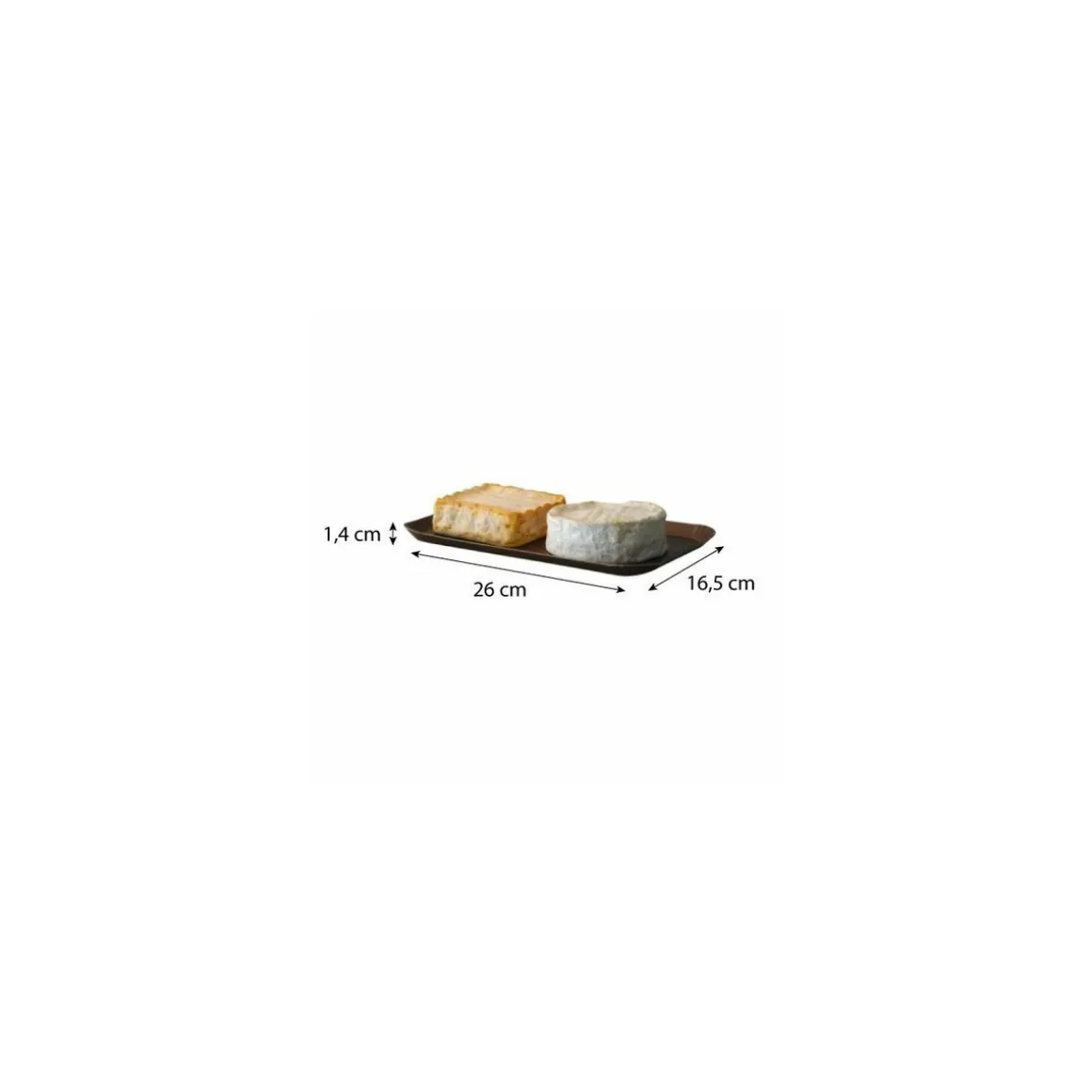 Plateau à fromage Bistro 26 x 16,5 cm -par 250