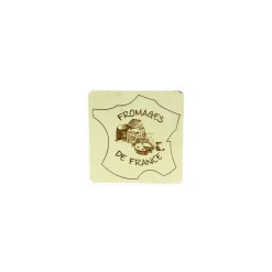 Plateau à fromage carré carte de France 25 x 25 cm - par 20