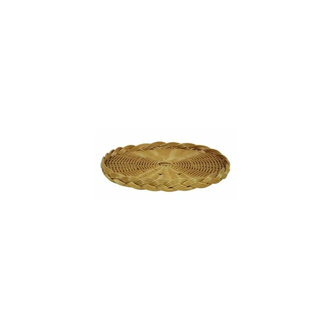 Plateau à fromage Maroual polypropylène miel ø 25 x 2 cm