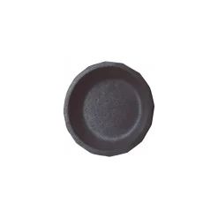 Plateau fruits de mer rond noir ø 50 cm - par 20