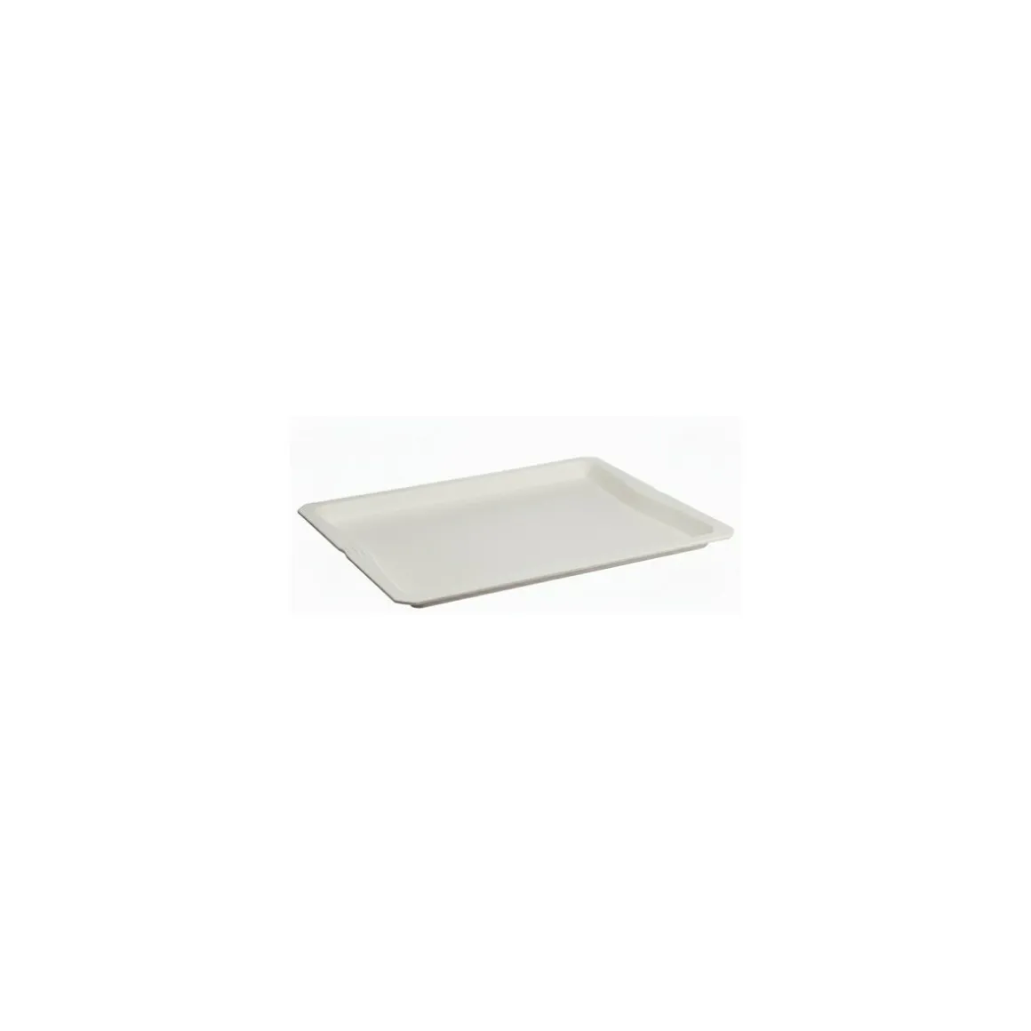 Plateau GN1/2 végétal réutilisable Lilitouch blanc - par 15