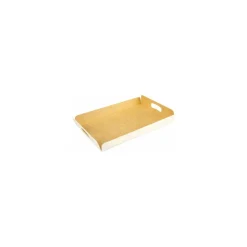 Plateau ingraissable carton kraft 28 x 42 cm - par 25
