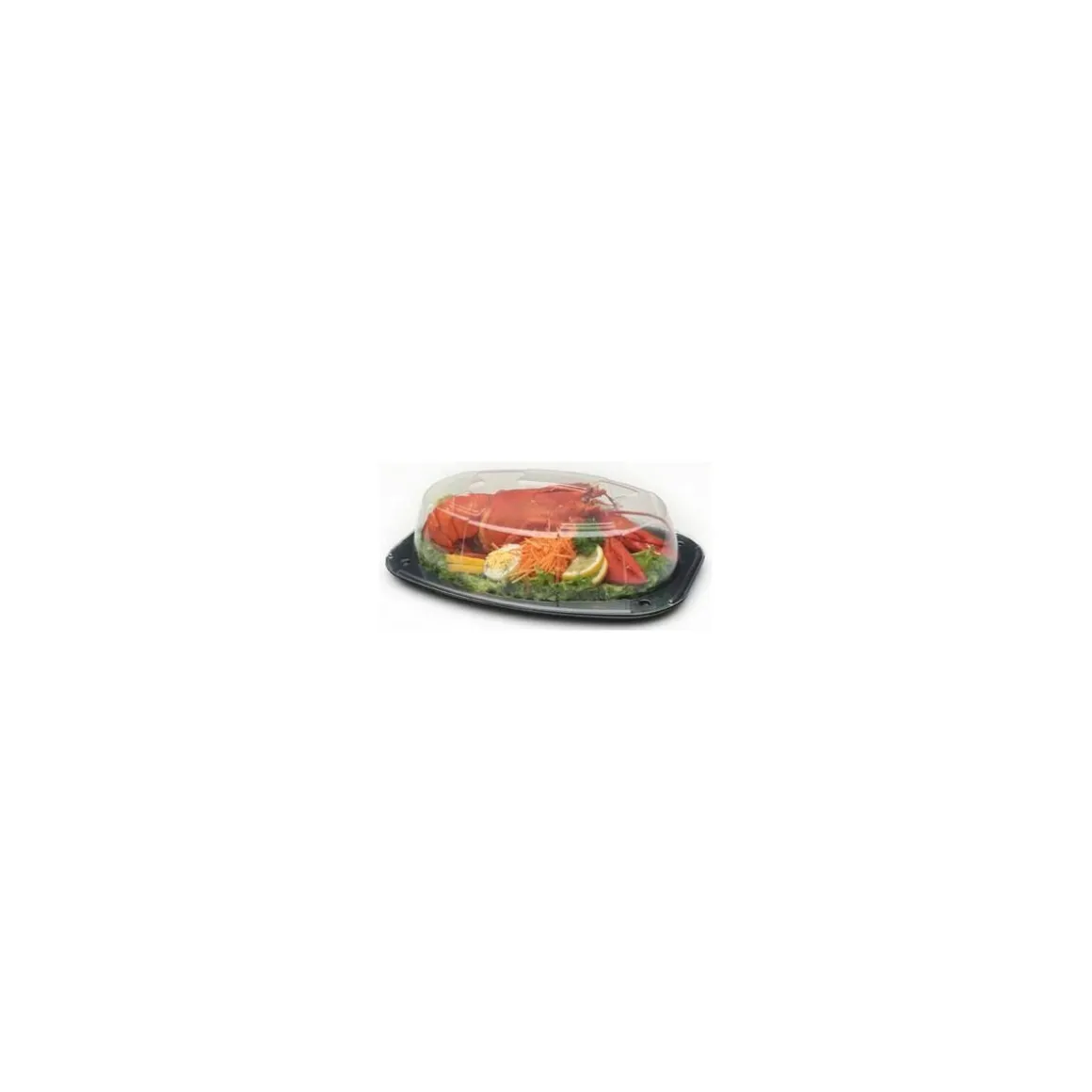 Plateau ovale et couvercle 350 x 245 mm - par 50