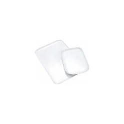 Plateau traiteur en carton 1 face blanc perle 28 x 19 cm - par 25