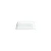 Plat glacière mélamine blanc 35 x 16,5 x 2 cm