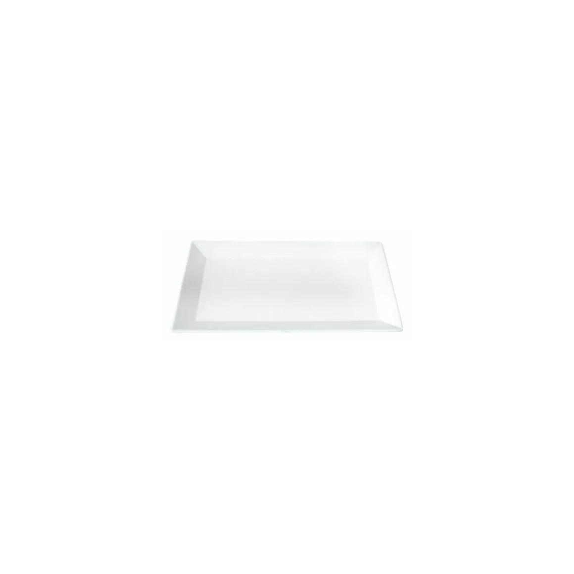 Plat glacière mélamine blanc 35 x 16,5 x 2 cm