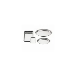 Plat gratin ovale inox 33,5 x 19,5 x 4 cm