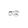 Plat gratin rectangulaire inox 28 x 15 x 4 cm