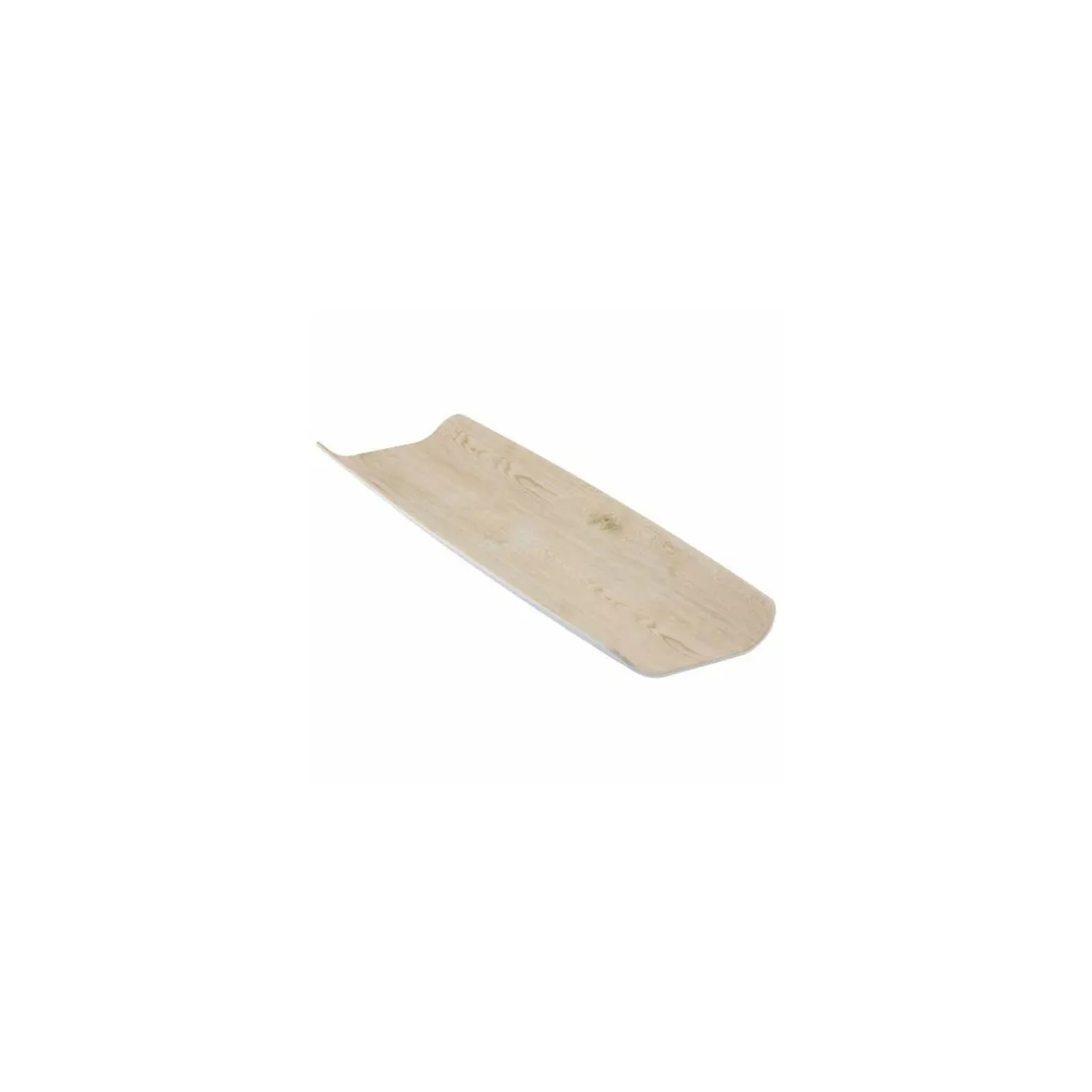 Plat incurvé mélamine effet bois GN 2/4 53 x 16,2 x 4 cm