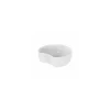 Plat mélamine Crescent blanc 30 x 27,8 x 10 cm