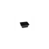 Plat mélamine noir GN 1/6 17,6 x 16 x 6,5 cm