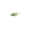 Plat ovale empilable porcelaine 19 cm - par 6