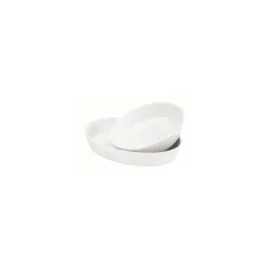 Plat ovale porcelaine 37,5 x 26,8 x 6,2 cm