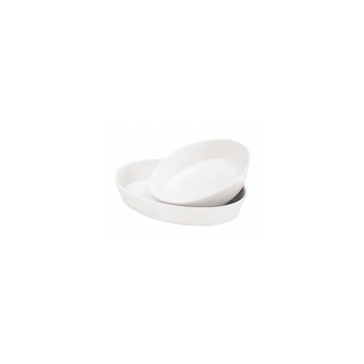 Plat ovale porcelaine 37,5 x 26,8 x 6,2 cm