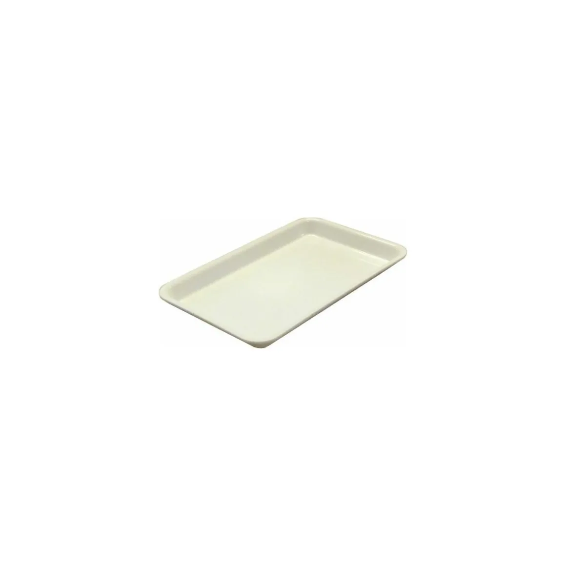 Plat plexi GN 1/4 blanc H. 1,7 cm 26,5 x 16,2 cm