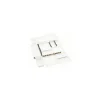 Plat plexi GN 1/3 blanc H. 1,7 cm 32,5 x 17,6 cm