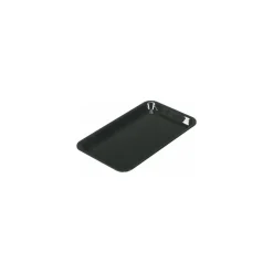Plat plexi GN 1/4 noir H. 1,7 cm 26,5 x 16,2 cm