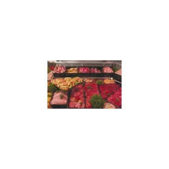 Plat plexi GN 1/1 noir H. 1,7 cm 53 x 32,5 cm