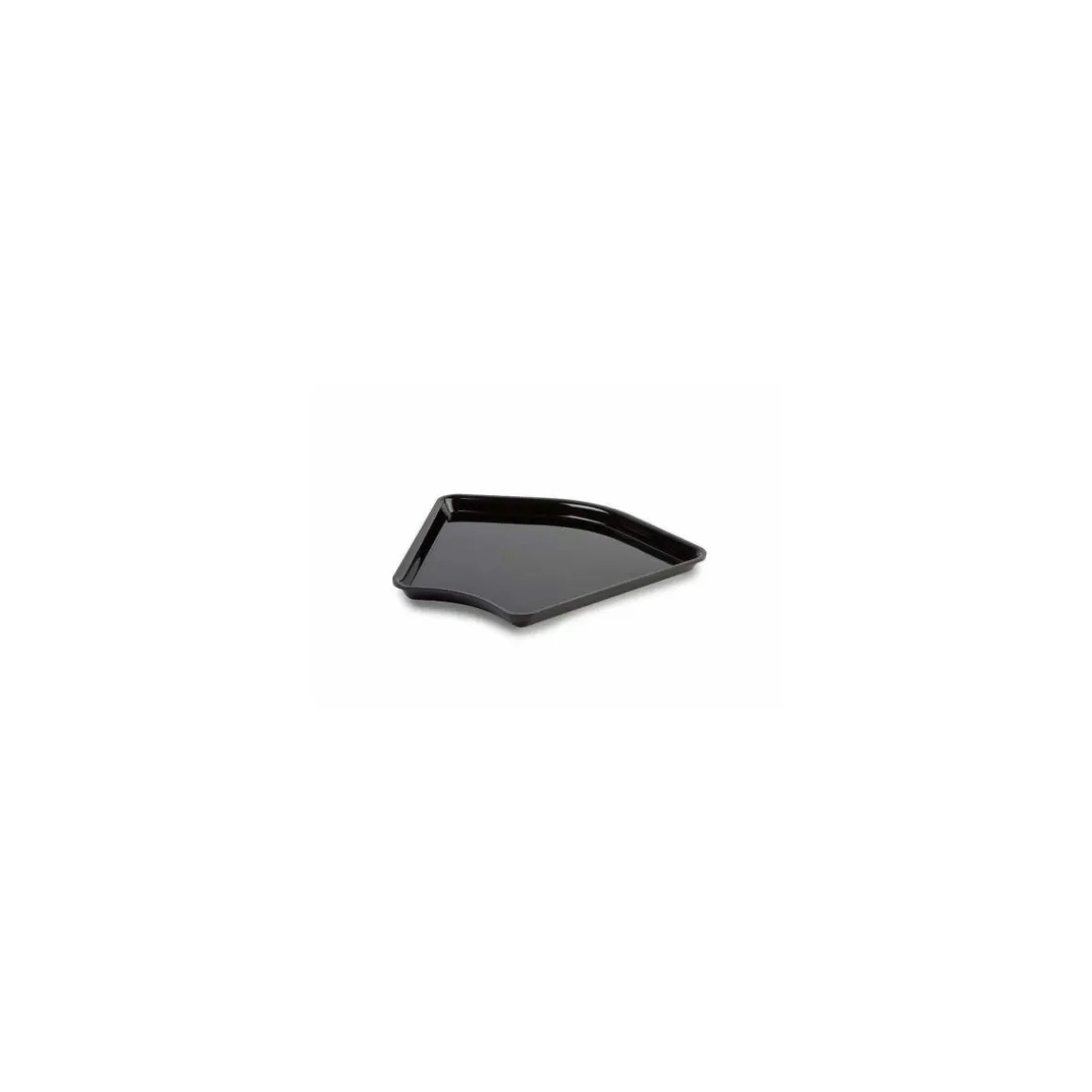Plat plexi noir angle 135° 28 x 28 x 5 cm