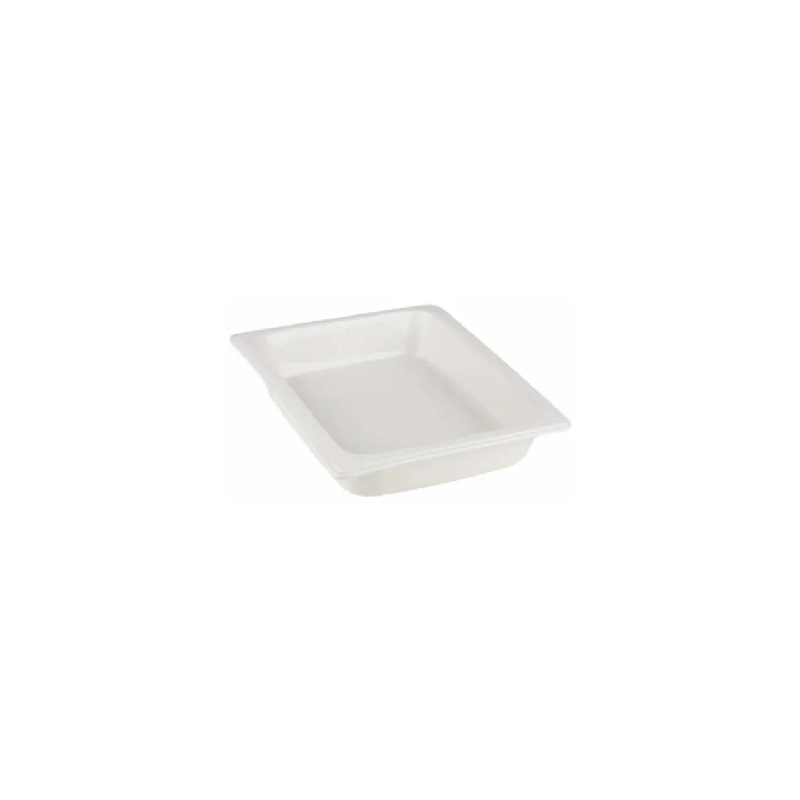 Plat porcelaine blanc GN 1/2 32,5 x 26,5 x 6,5 cm