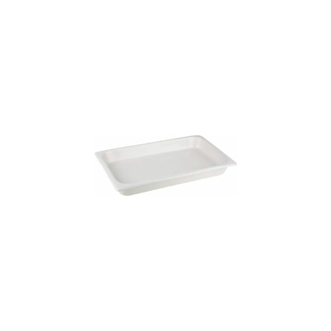 Plat porcelaine blanc GN 1/1 53 x 32,5 x 6,5 cm
