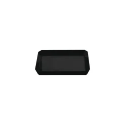 Plat ravier mélamine noir 33,5 x 20 x 4,5 cm