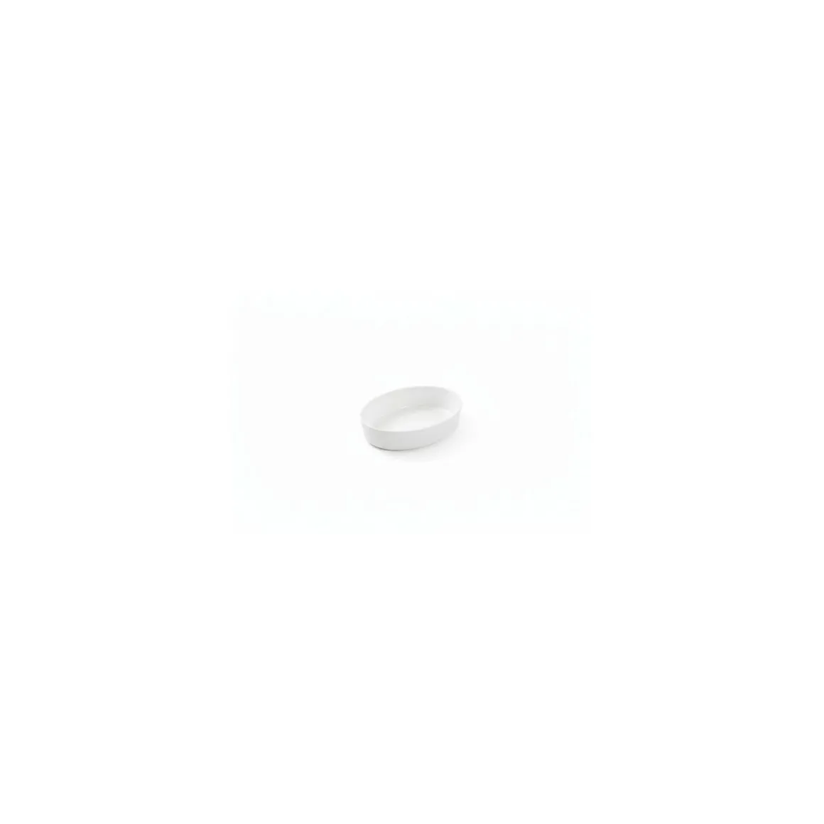 Plat sabot porcelaine 24 x 16,5 x 5 cm