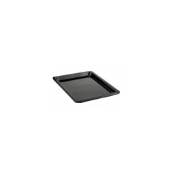 Plat Thin Rim mélamine noir GN 1/2 26,5 x 32,5 x 3 cm