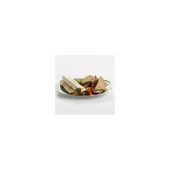 Plat traiteur ovale en aluminium 35 x 24 cm - par 10