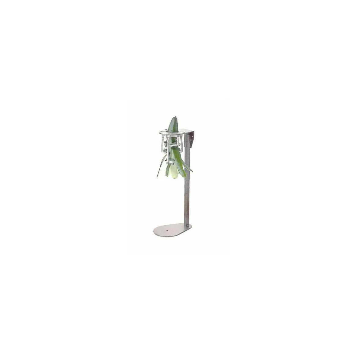 Éplucheur à concombres sur pied H. 50 cm