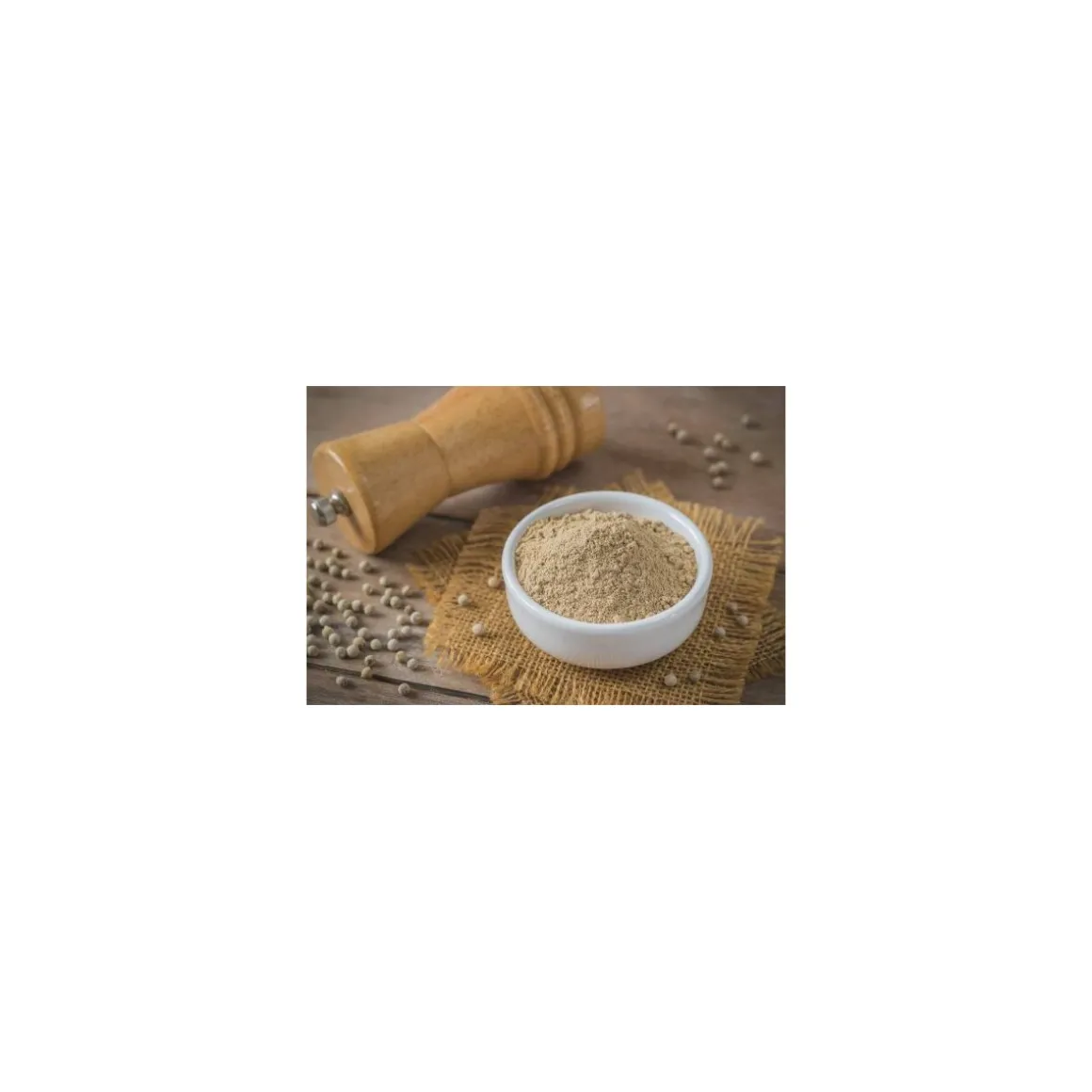 Poivre blanc pulvérisé - pot de 500 g