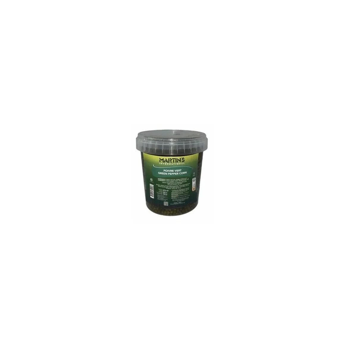 Poivre vert saumuré - par 845 g
